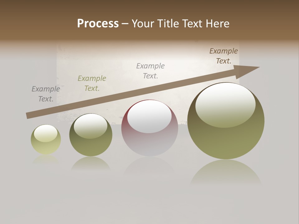 A Sign Hanging On A Chain In A Dark Room PowerPoint Template