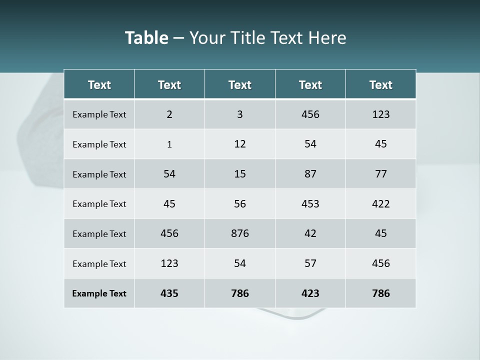 A Man In A Suit Holding A Business Card PowerPoint Template