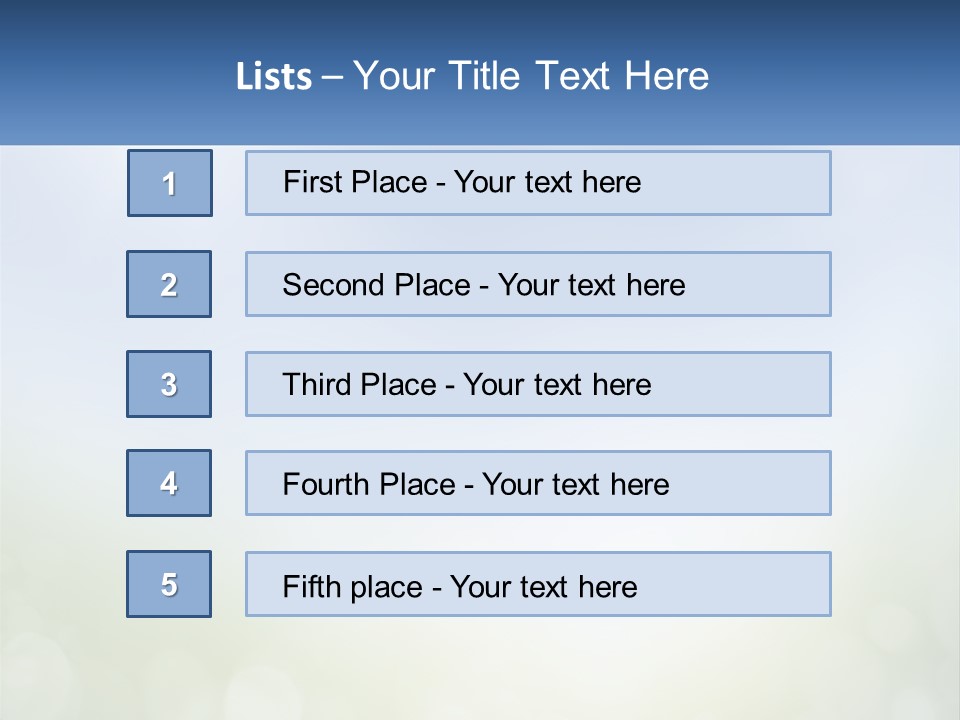 A Blue And Green Background With A Sky In The Background PowerPoint Template