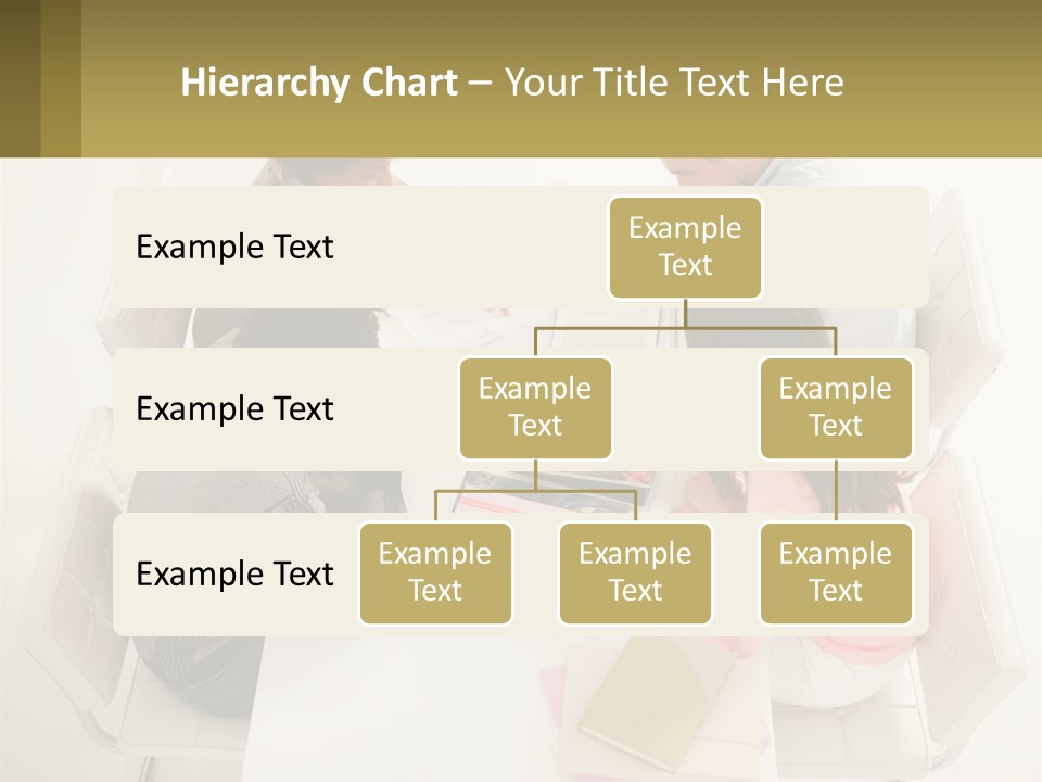 A Group Of People Sitting Around A White Table PowerPoint Template