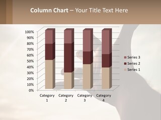 A Person Holding Their Hand Up To The Sky PowerPoint Template