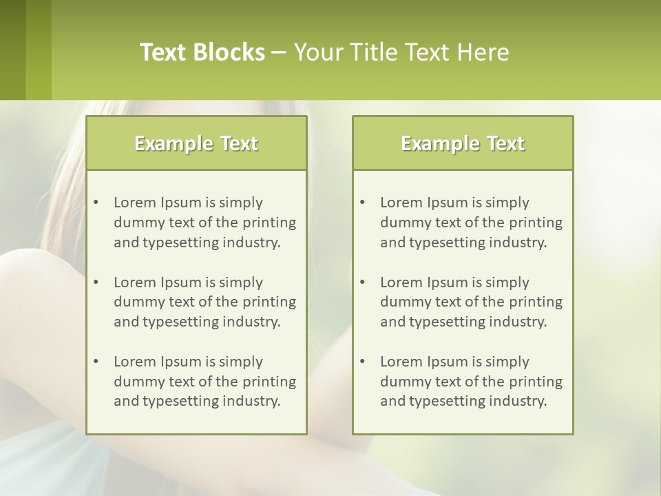 A Woman Giving A Thumbs Up With A Green Background PowerPoint Template