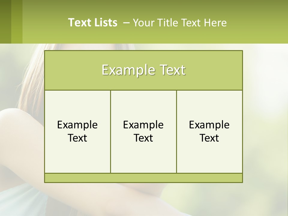 A Woman Giving A Thumbs Up With A Green Background PowerPoint Template