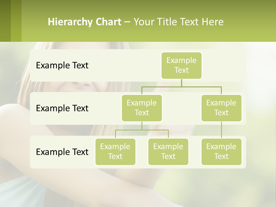 A Woman Giving A Thumbs Up With A Green Background PowerPoint Template
