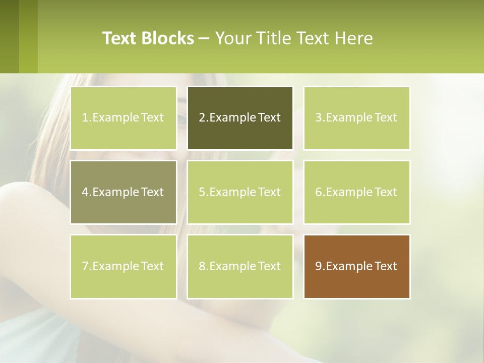 A Woman Giving A Thumbs Up With A Green Background PowerPoint Template