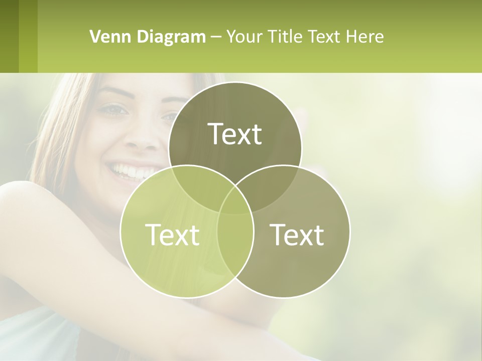 A Woman Giving A Thumbs Up With A Green Background PowerPoint Template