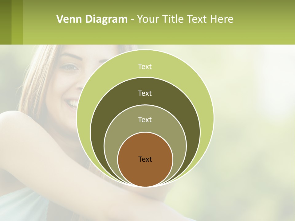 A Woman Giving A Thumbs Up With A Green Background PowerPoint Template