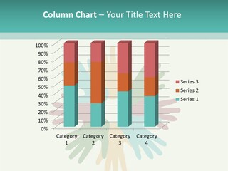 A Group Of Hands In A Circle With The Words Name Of Presentation Company Name PowerPoint Template