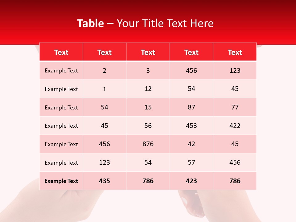 Two Hands Holding A Piece Of A Puzzle PowerPoint Template