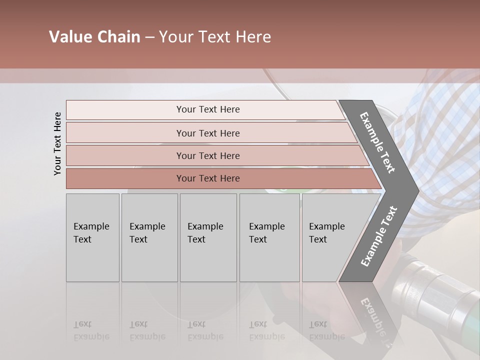 A Man Is Pumping Gas Into His Car PowerPoint Template