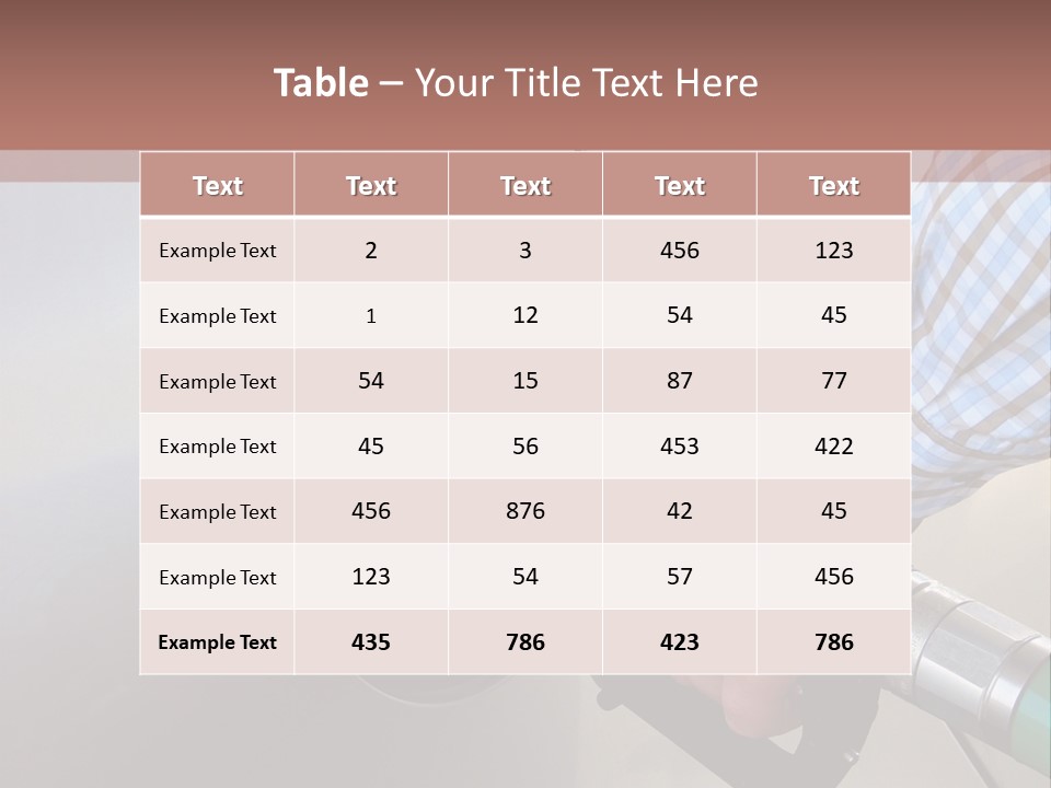 A Man Is Pumping Gas Into His Car PowerPoint Template