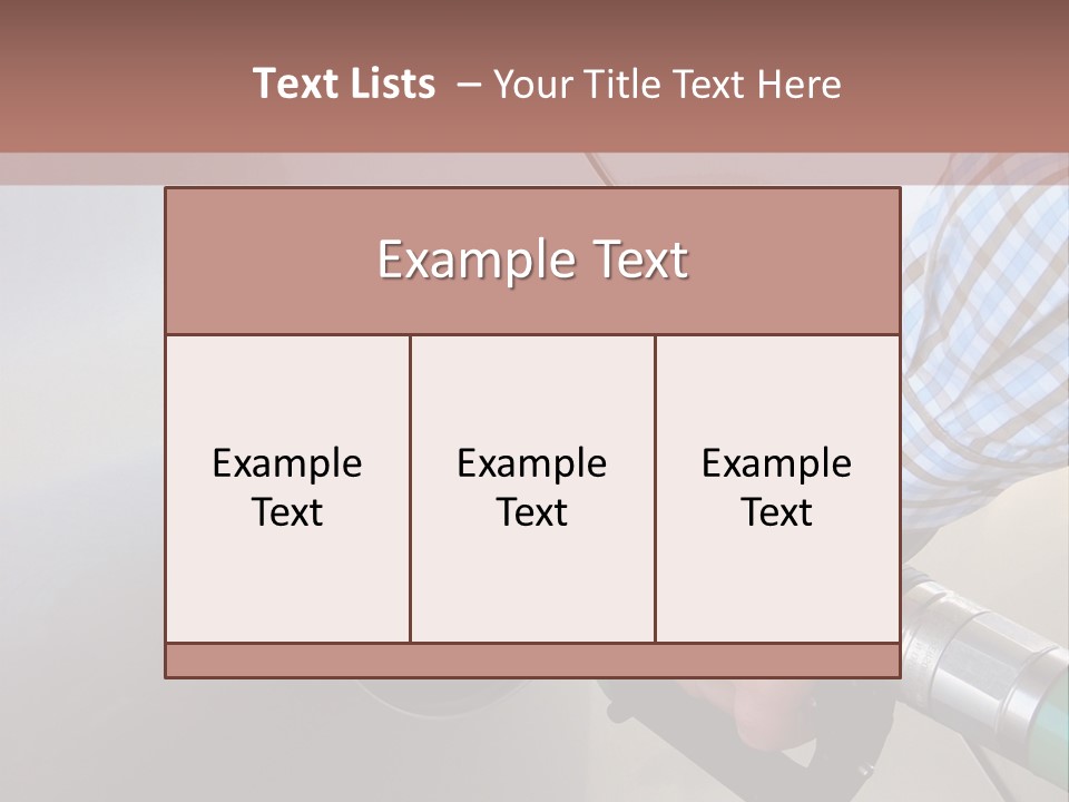 A Man Is Pumping Gas Into His Car PowerPoint Template