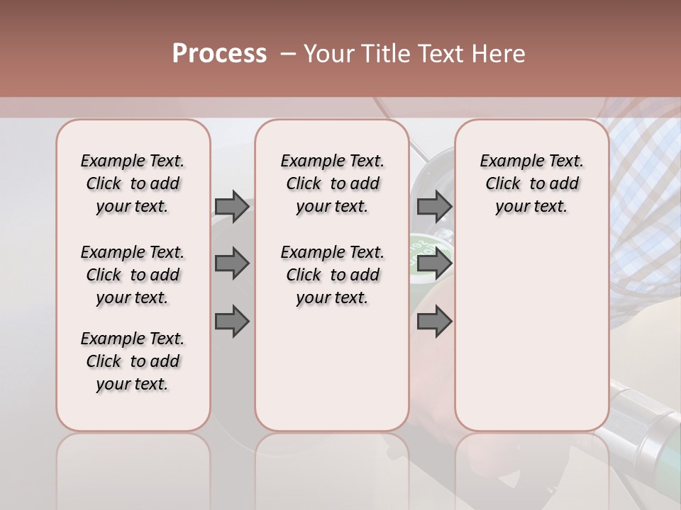 A Man Is Pumping Gas Into His Car PowerPoint Template