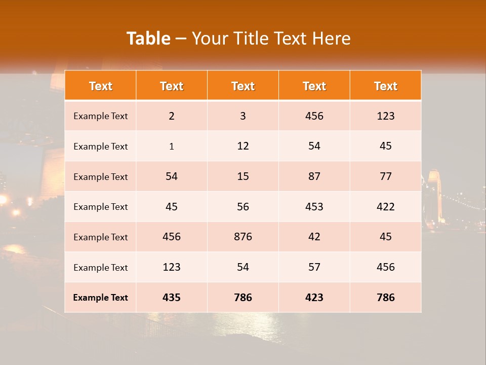 A Bridge Over A Body Of Water At Night PowerPoint Template