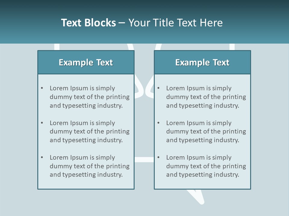 A Speech Bubble With Two Faces In It PowerPoint Template