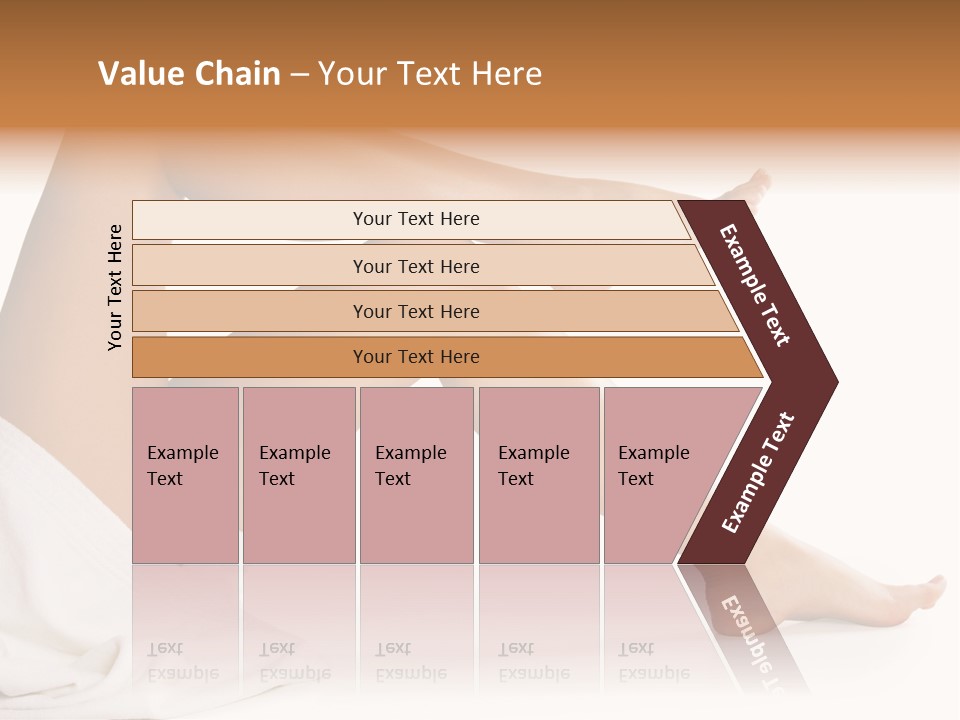A Woman's Legs Are Shown With A White Background PowerPoint Template