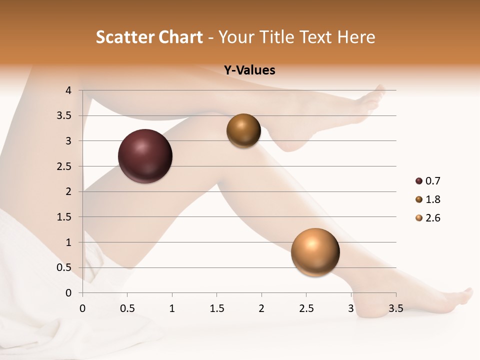 A Woman's Legs Are Shown With A White Background PowerPoint Template