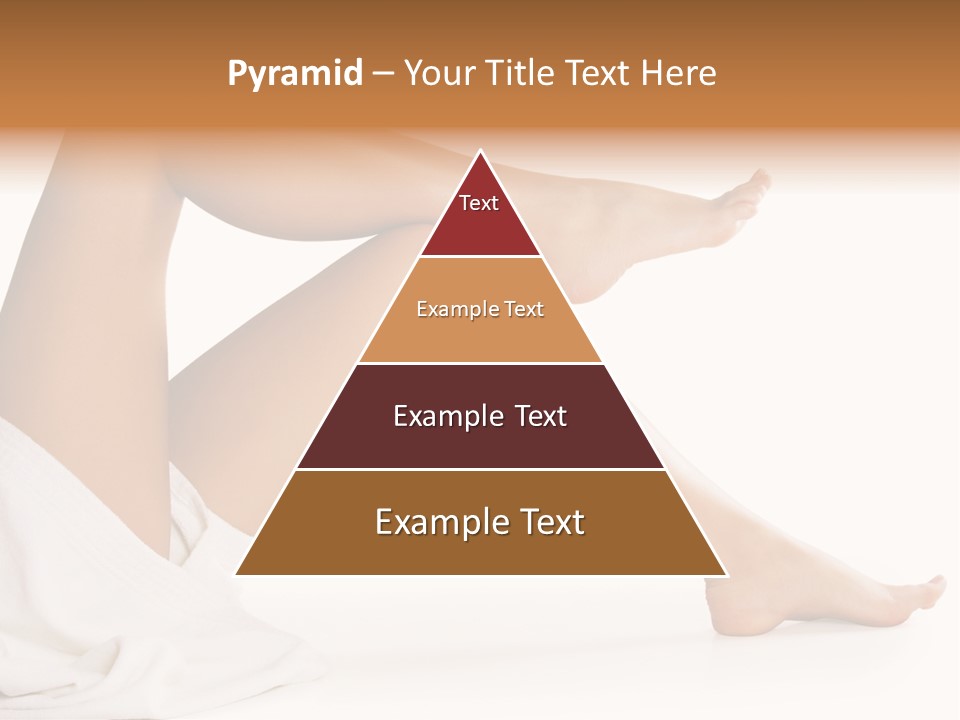 A Woman's Legs Are Shown With A White Background PowerPoint Template