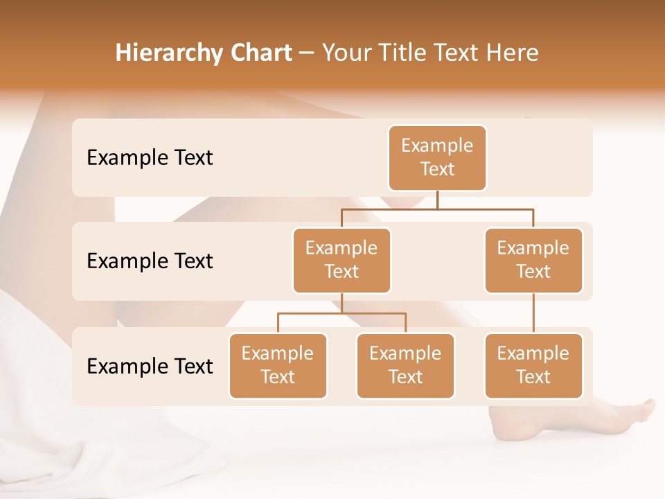A Woman's Legs Are Shown With A White Background PowerPoint Template