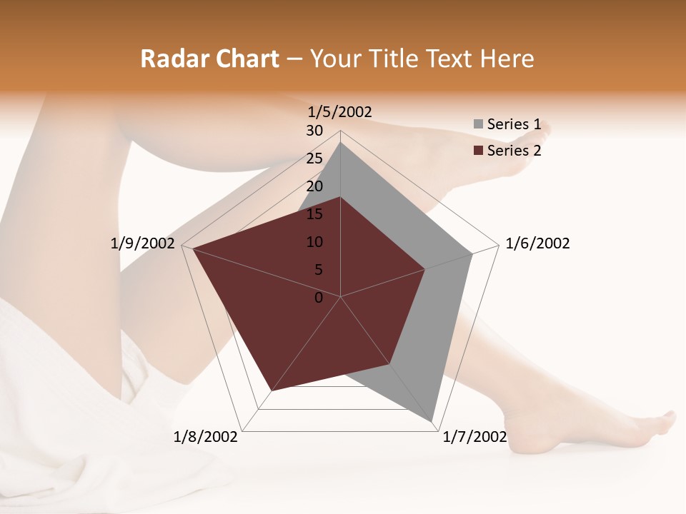 A Woman's Legs Are Shown With A White Background PowerPoint Template