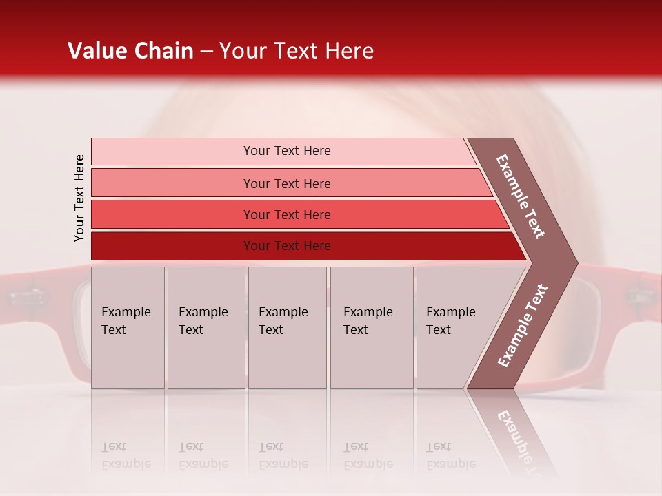 A Baby Wearing Glasses With The Words Name Of Presentation On It PowerPoint Template