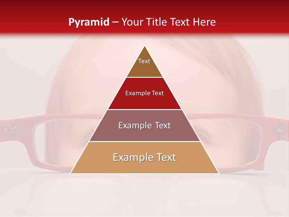 A Baby Wearing Glasses With The Words Name Of Presentation On It PowerPoint Template