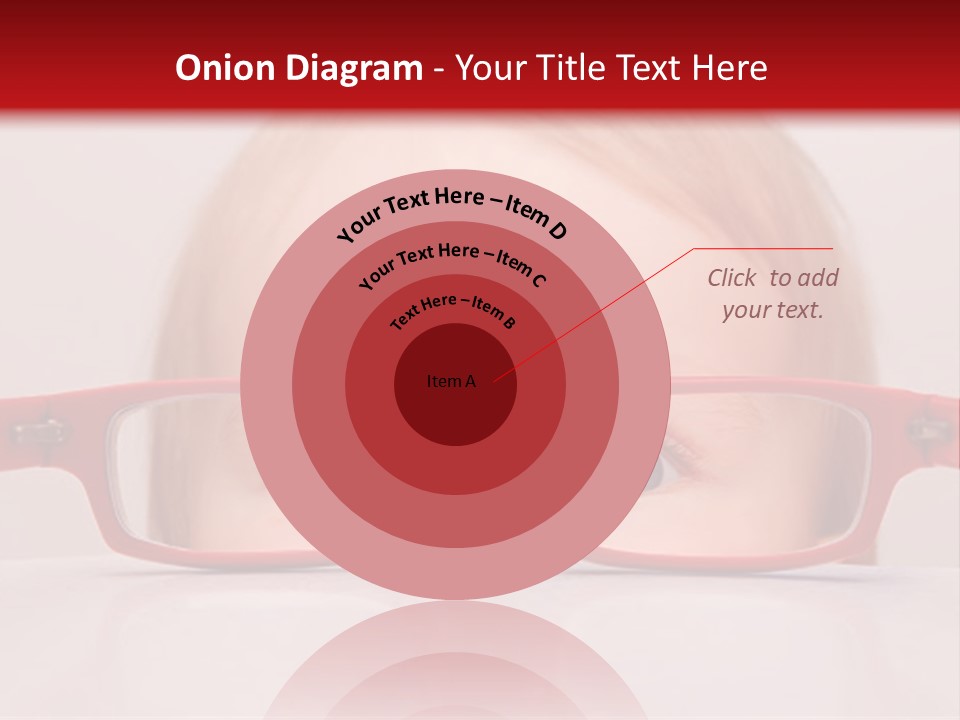 A Baby Wearing Glasses With The Words Name Of Presentation On It PowerPoint Template