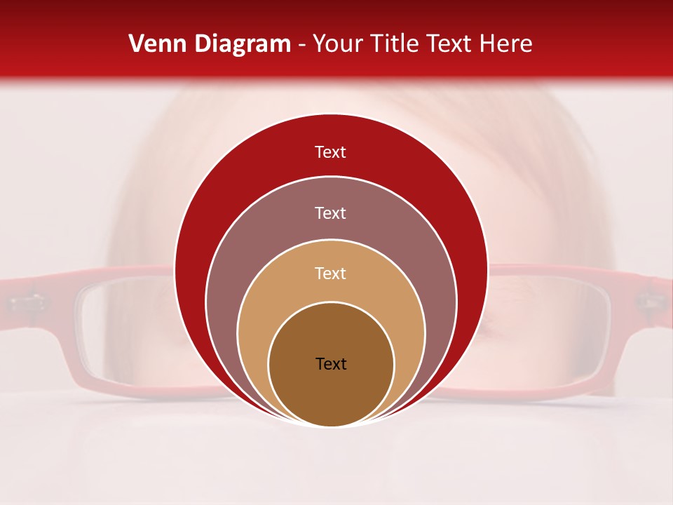 A Baby Wearing Glasses With The Words Name Of Presentation On It PowerPoint Template