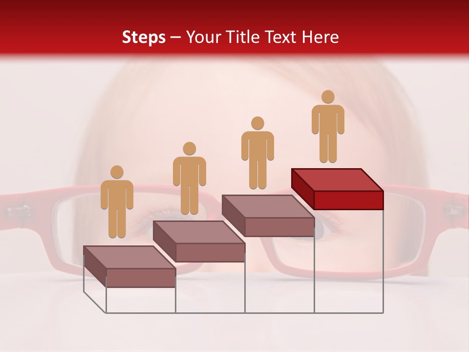 A Baby Wearing Glasses With The Words Name Of Presentation On It PowerPoint Template