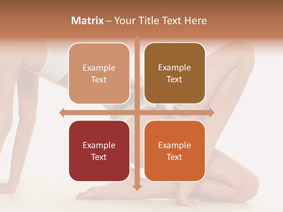 A Woman In A White Bikini With A Flower On Her Stomach PowerPoint Template