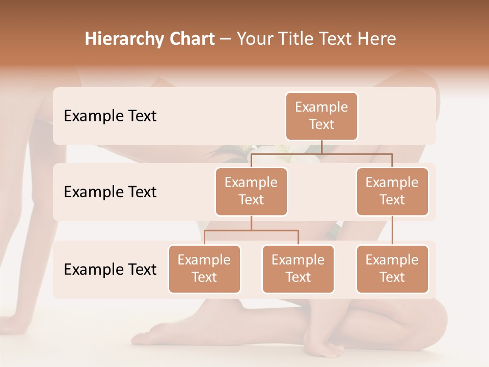 A Woman In A White Bikini With A Flower On Her Stomach PowerPoint Template
