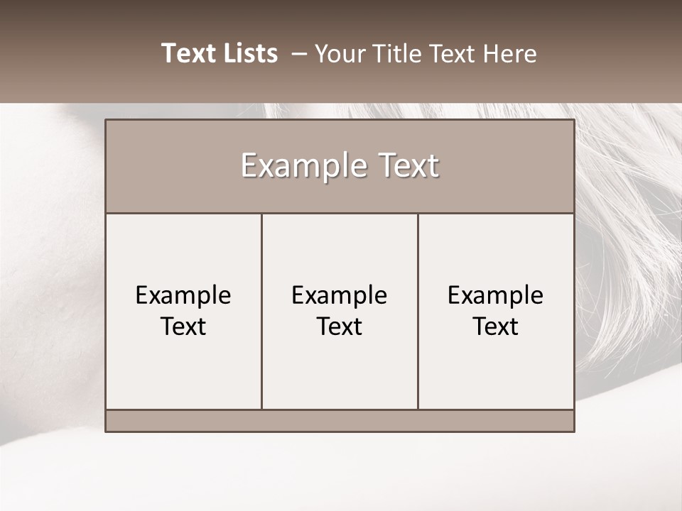 A Man And A Woman Are Looking Into Each Other's Eyes PowerPoint Template