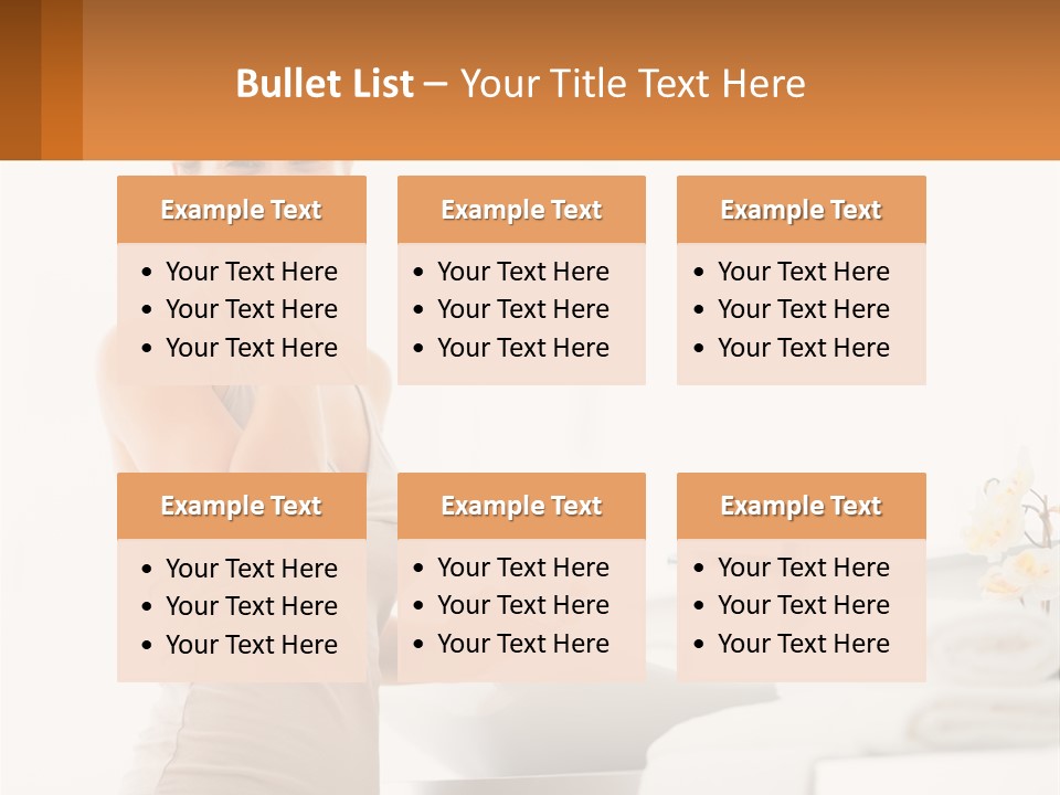 A Woman In A Tan Tank Top Holding A Soap Bar PowerPoint Template