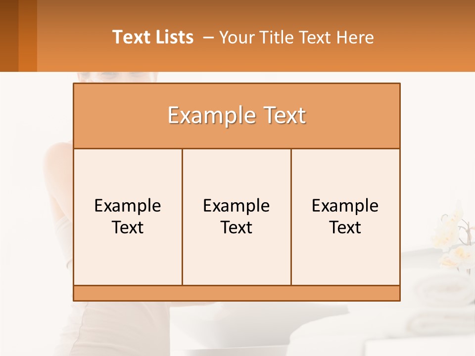 A Woman In A Tan Tank Top Holding A Soap Bar PowerPoint Template