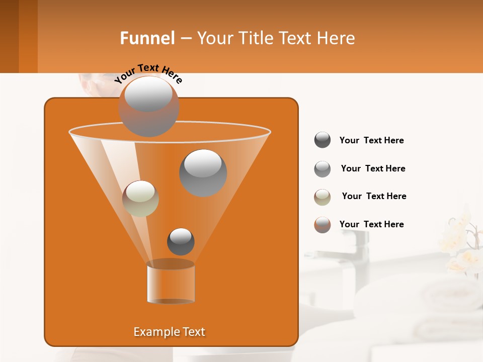 A Woman In A Tan Tank Top Holding A Soap Bar PowerPoint Template