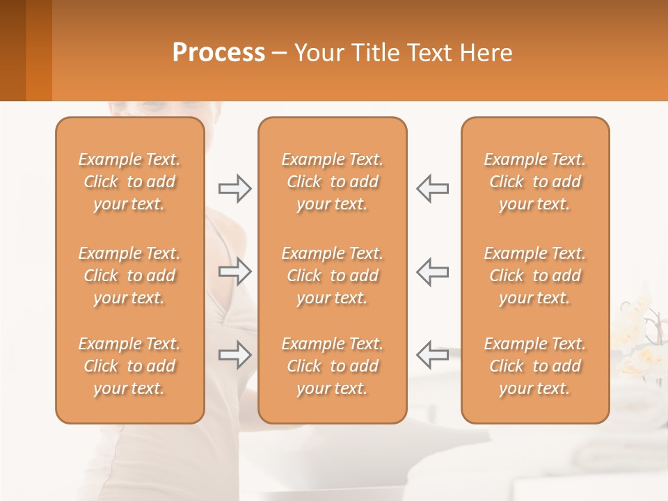 A Woman In A Tan Tank Top Holding A Soap Bar PowerPoint Template