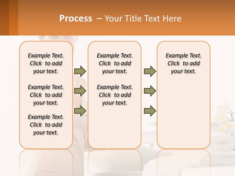 A Woman In A Tan Tank Top Holding A Soap Bar PowerPoint Template