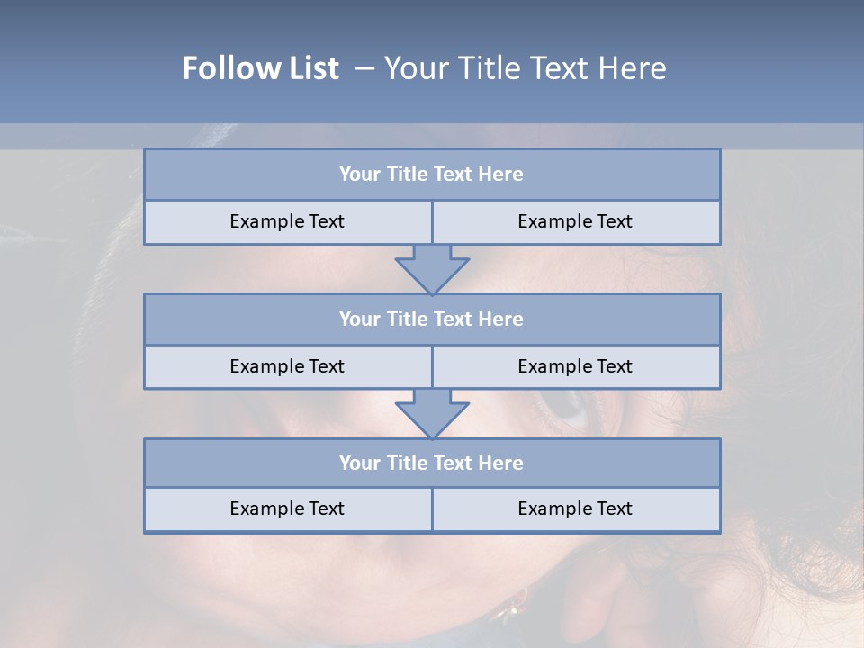 A Woman Is Smiling While Leaning Against A Wall PowerPoint Template