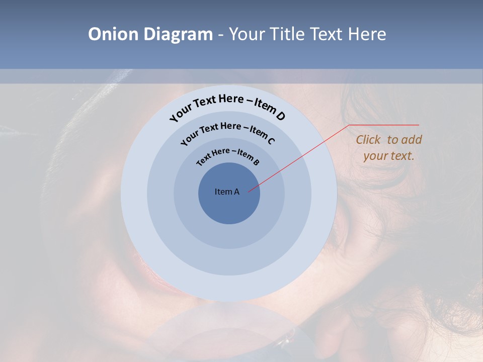 A Woman Is Smiling While Leaning Against A Wall PowerPoint Template