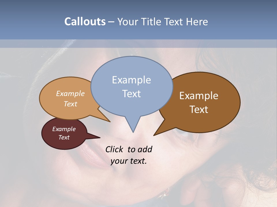 A Woman Is Smiling While Leaning Against A Wall PowerPoint Template