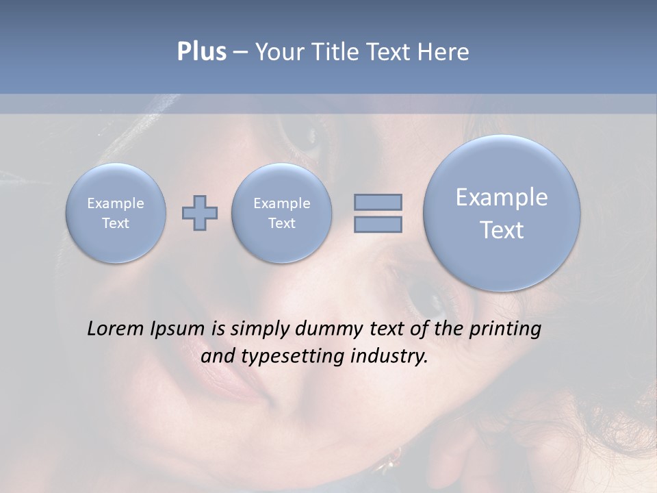 A Woman Is Smiling While Leaning Against A Wall PowerPoint Template