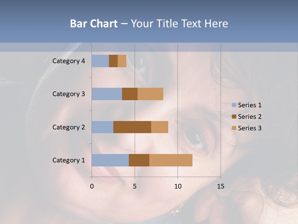 A Woman Is Smiling While Leaning Against A Wall PowerPoint Template