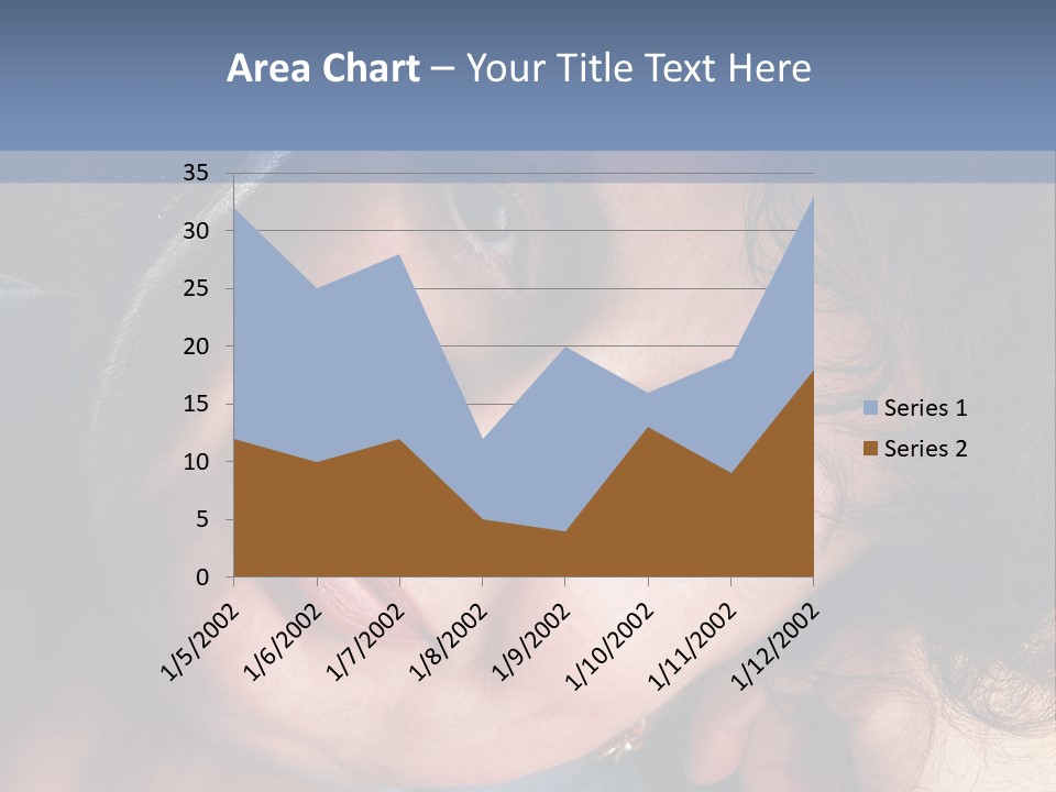 A Woman Is Smiling While Leaning Against A Wall PowerPoint Template