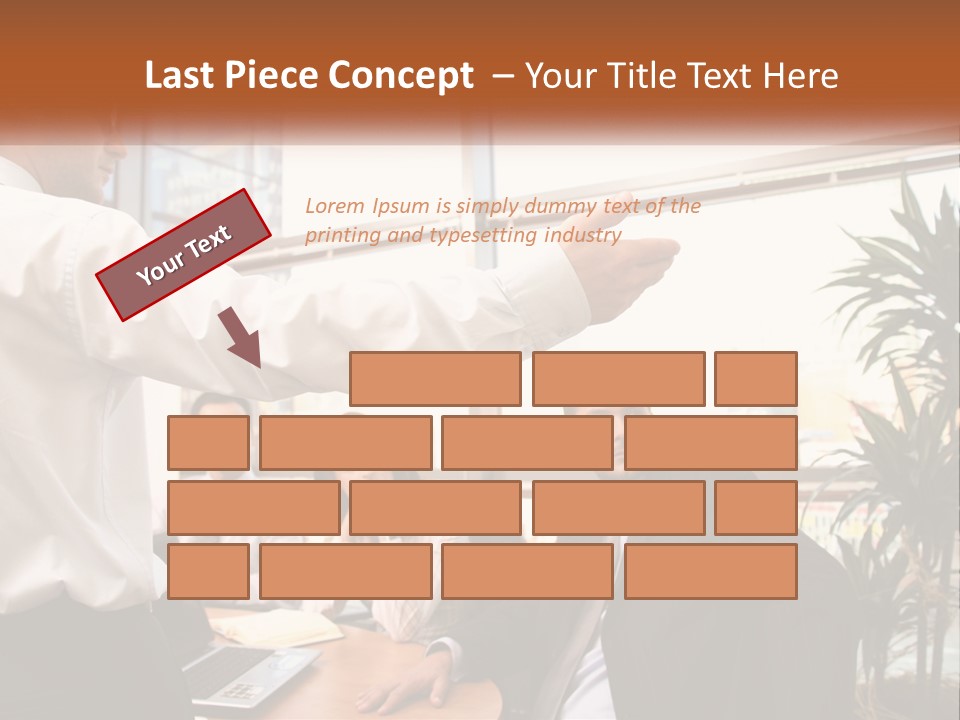 A Man Giving A Presentation To A Group Of People PowerPoint Template