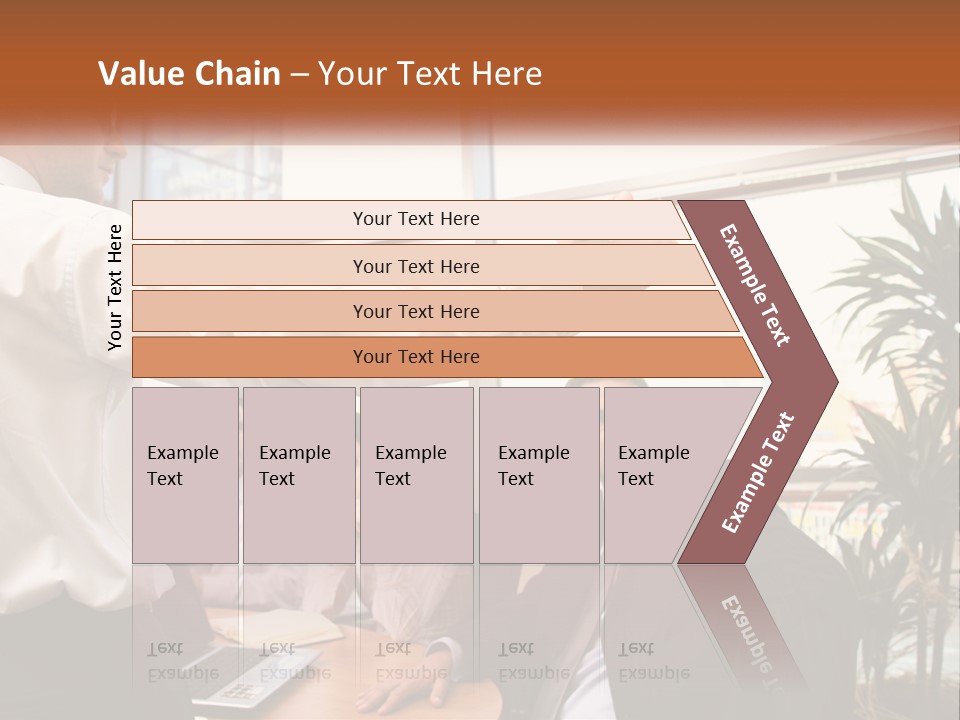 A Man Giving A Presentation To A Group Of People PowerPoint Template