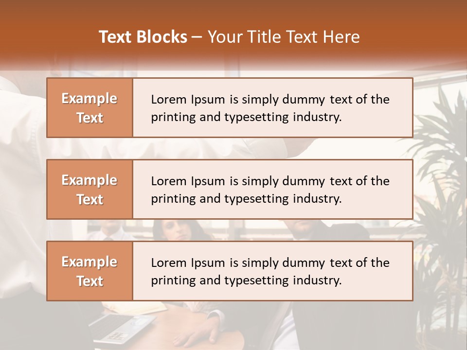 A Man Giving A Presentation To A Group Of People PowerPoint Template