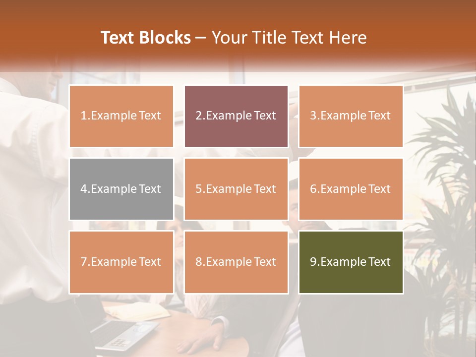A Man Giving A Presentation To A Group Of People PowerPoint Template