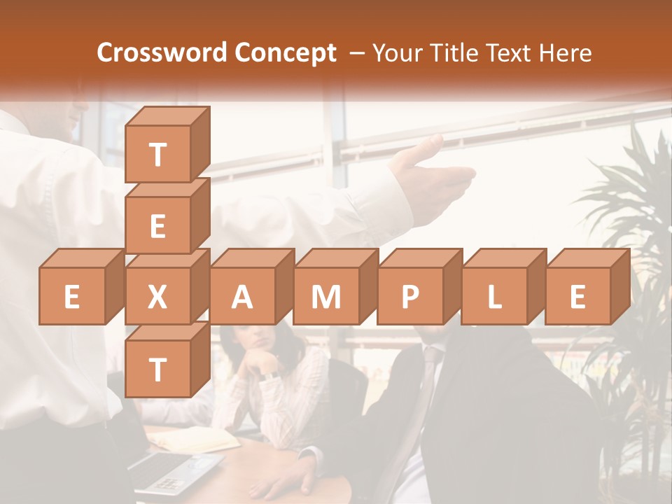 A Man Giving A Presentation To A Group Of People PowerPoint Template