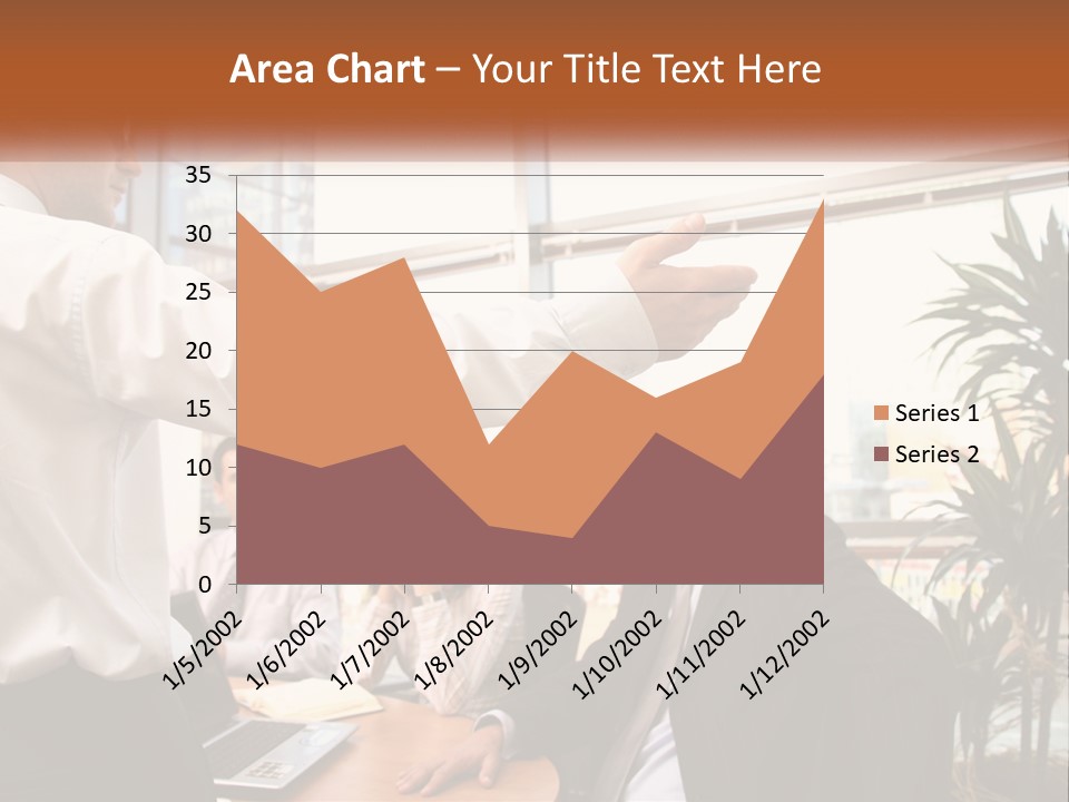 A Man Giving A Presentation To A Group Of People PowerPoint Template