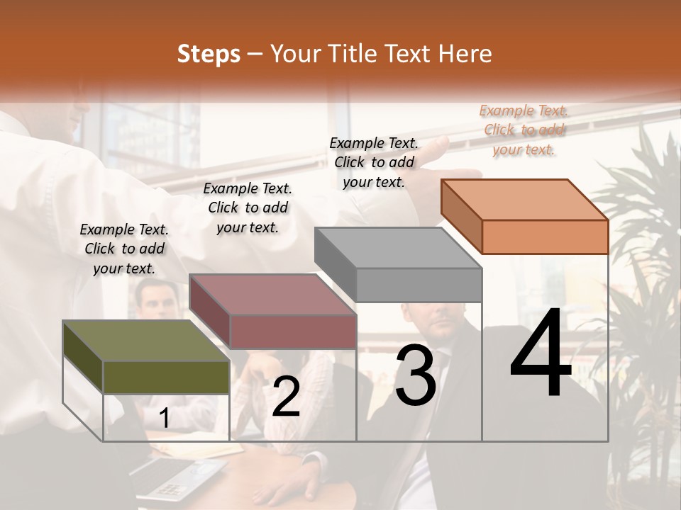 A Man Giving A Presentation To A Group Of People PowerPoint Template